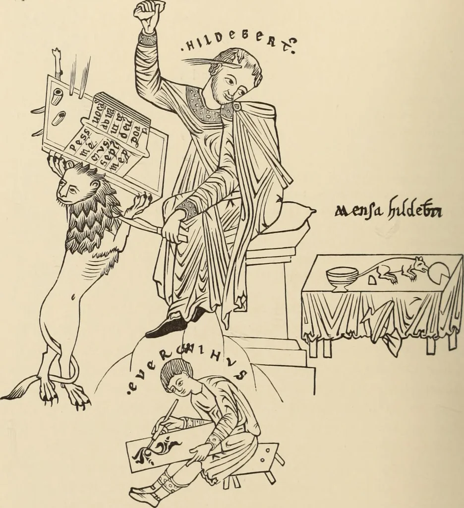 An illustration from History of ancient, early Christian, and mediaeval painting, 1880, leaf 329