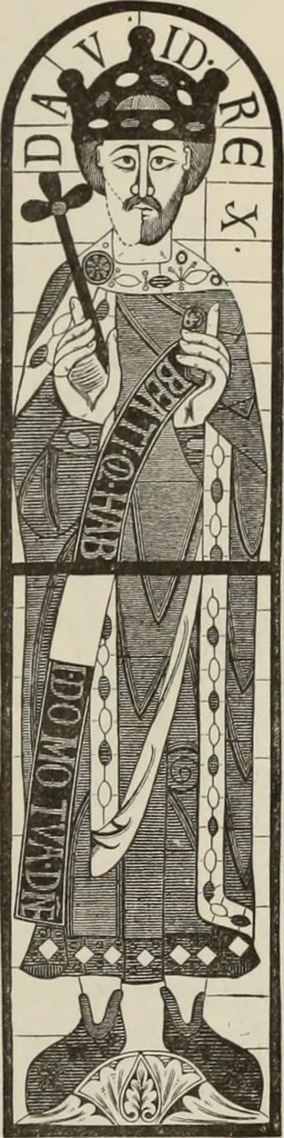 An illustration from History of ancient, early Christian, and mediaeval painting, 1880, leaf 350