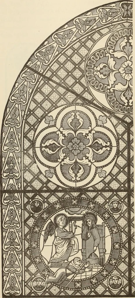 An illustration from History of ancient, early Christian, and mediaeval painting, 1880, leaf 351