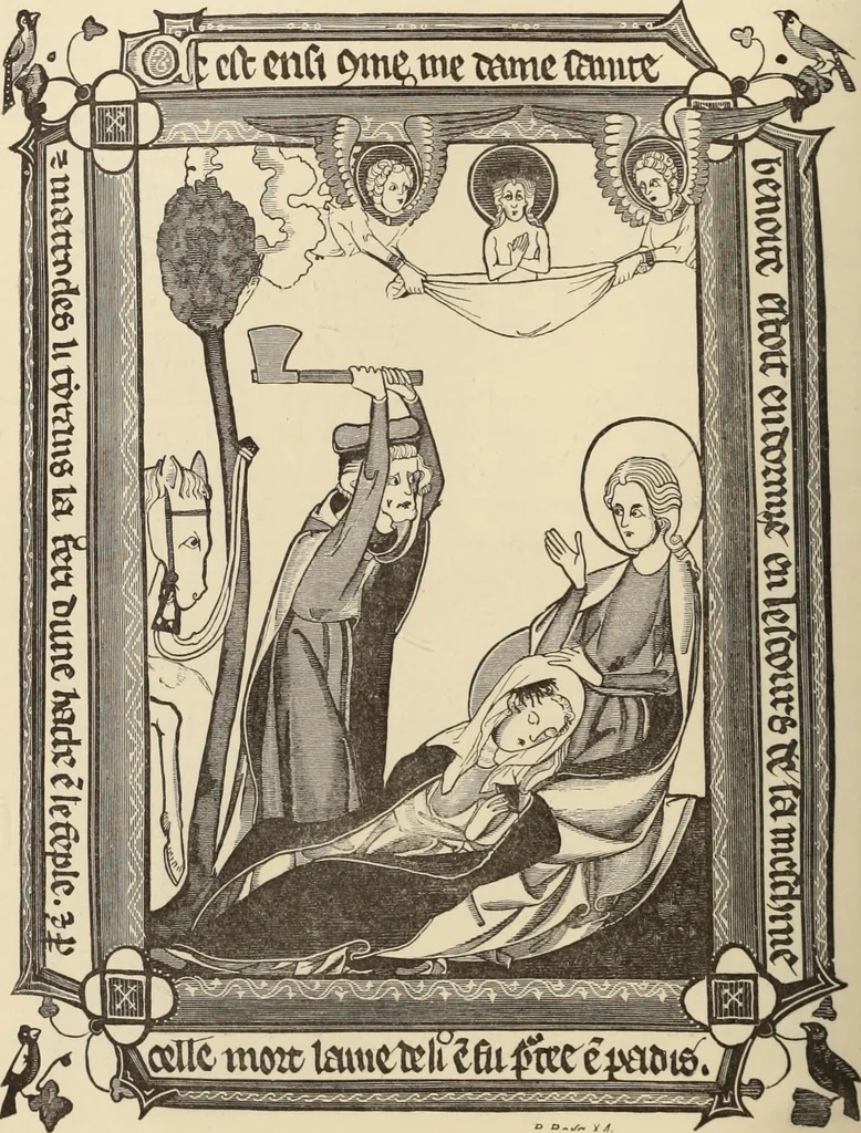 An illustration from History of ancient, early Christian, and mediaeval painting, 1880, leaf 397