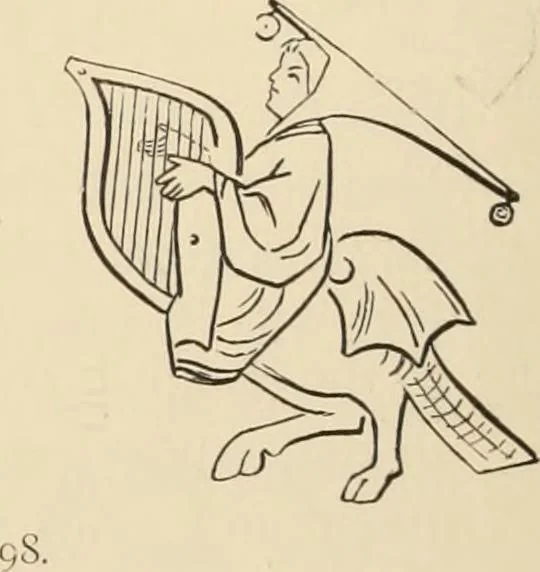 An illustration from History of ancient, early Christian, and mediaeval painting, 1880, leaf 399