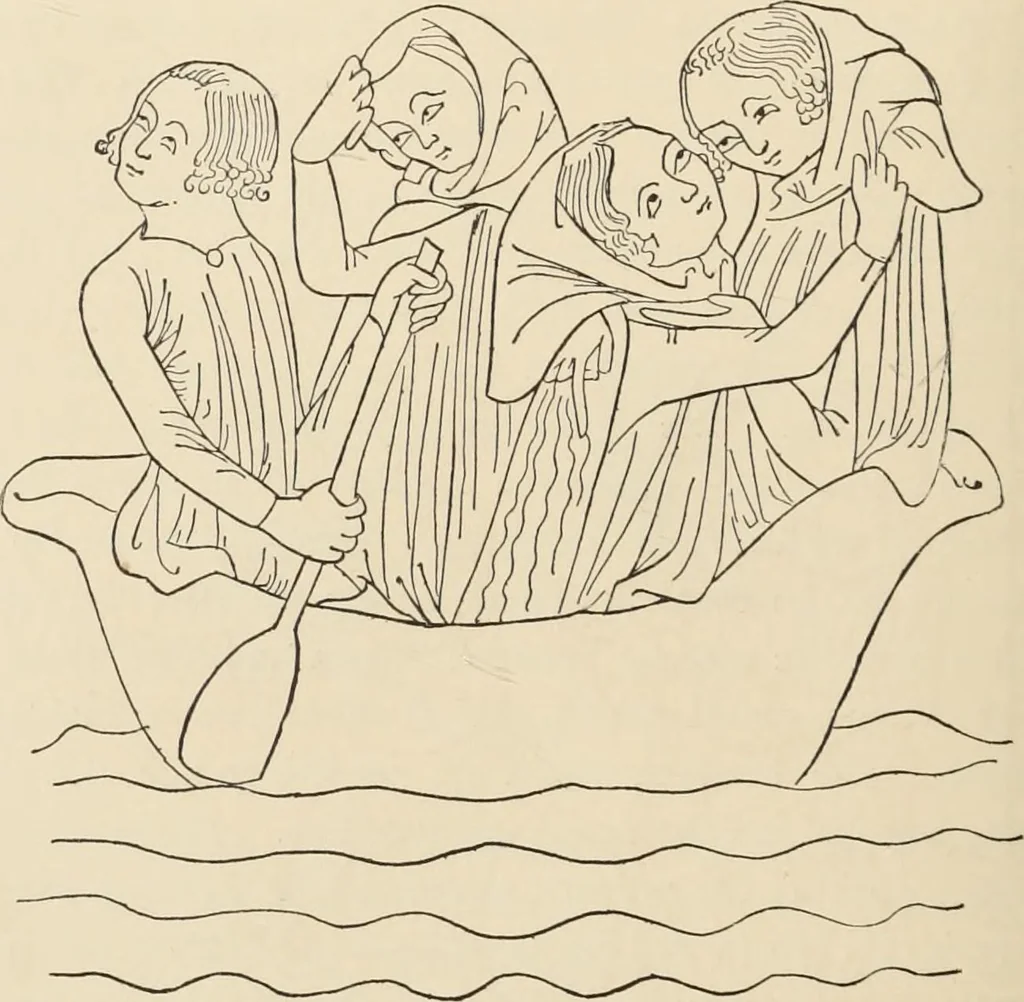 An illustration from History of ancient, early Christian, and mediaeval painting, 1880, leaf 401