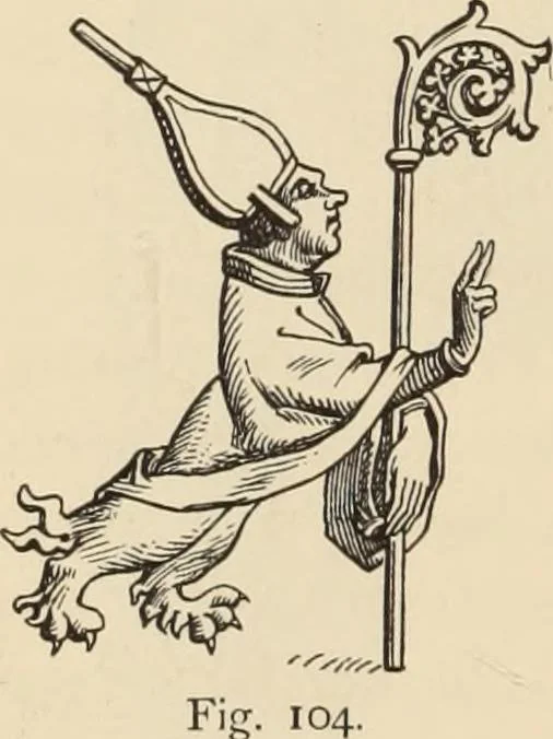 An illustration from History of ancient, early Christian, and mediaeval painting, 1880, leaf 411