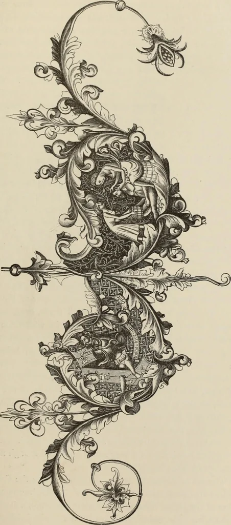 An illustration from History of ancient, early Christian, and mediaeval painting, 1880, leaf 416