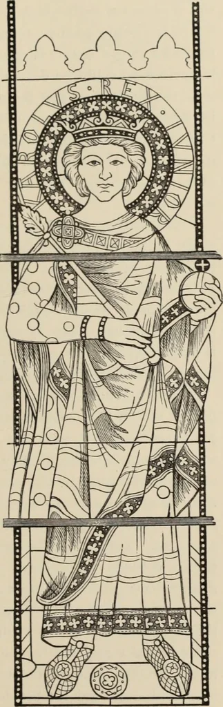 An illustration from History of ancient, early Christian, and mediaeval painting, 1880, leaf 426
