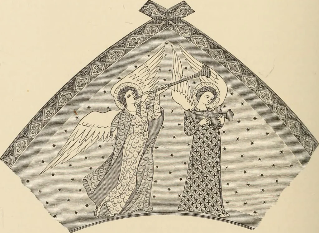 An illustration from History of ancient, early Christian, and mediaeval painting, 1880, leaf 431
