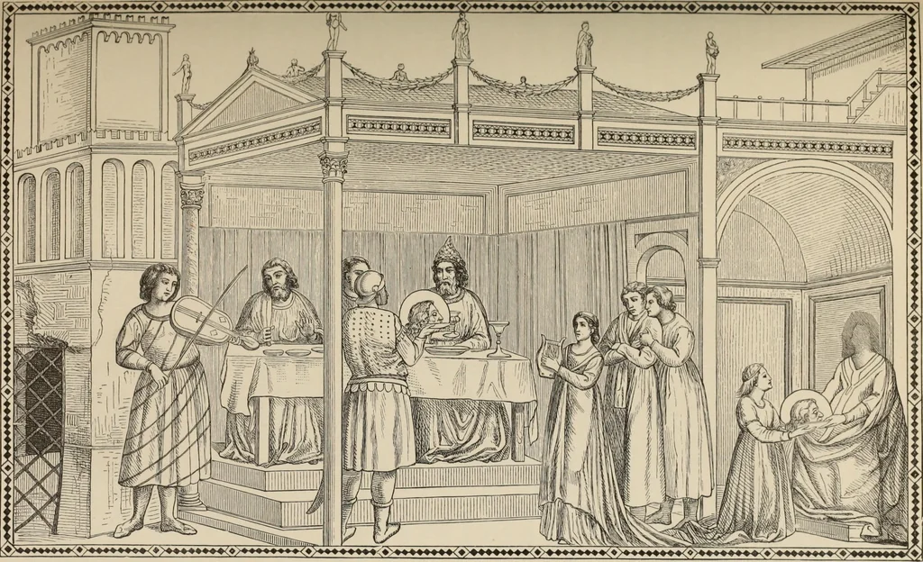 An illustration from History of ancient, early Christian, and mediaeval painting, 1880, leaf 480