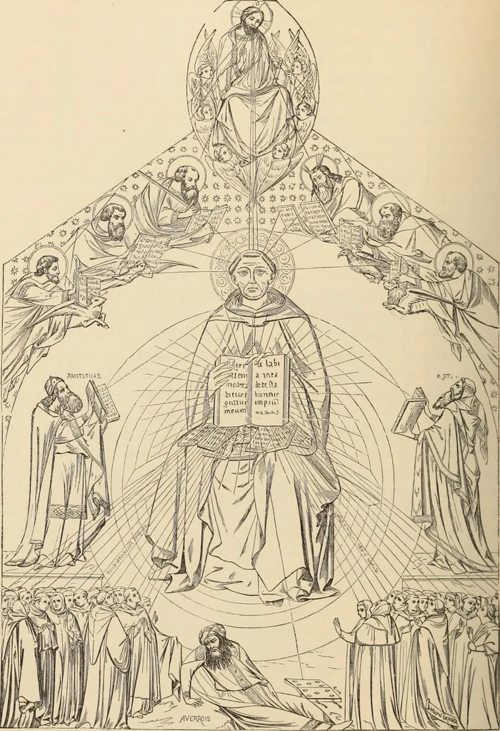 An illustration from History of ancient, early Christian, and mediaeval painting, 1880, leaf 489