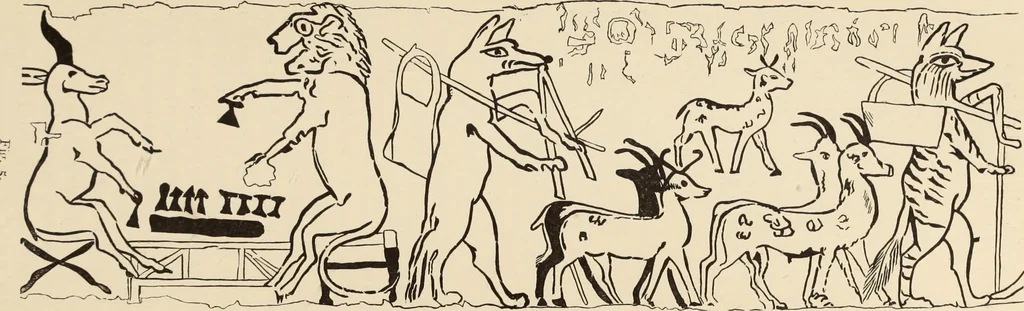 An illustration from History of ancient, early Christian, and mediaeval painting, 1880, leaf 51