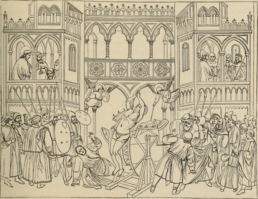 An illustration from History of ancient, early Christian, and mediaeval painting, 1880, leaf 514