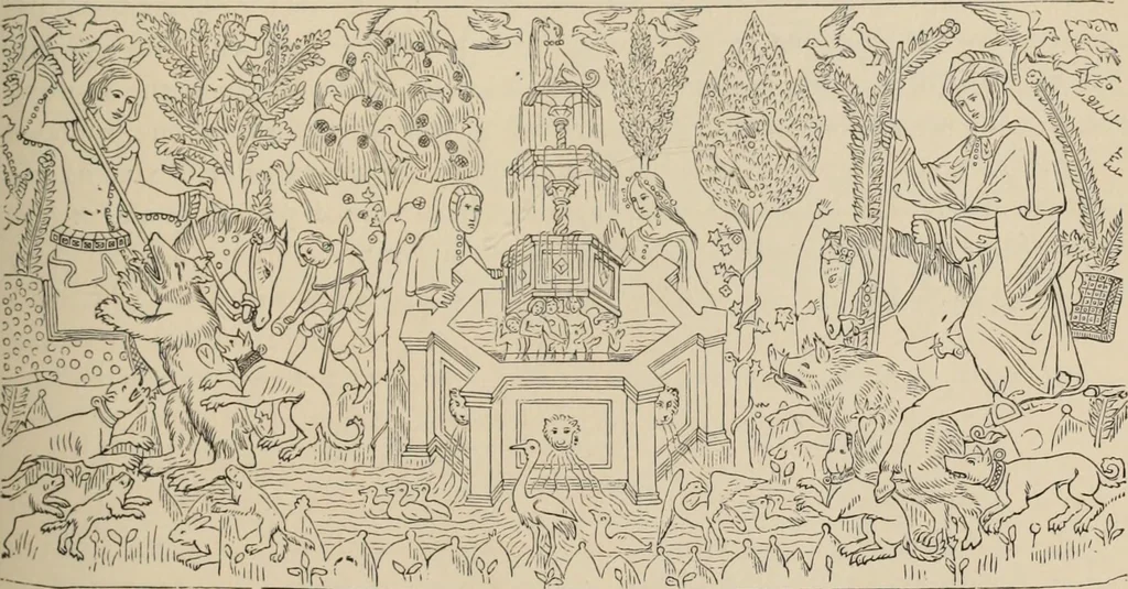 An illustration from History of ancient, early Christian, and mediaeval painting, 1880, leaf 526