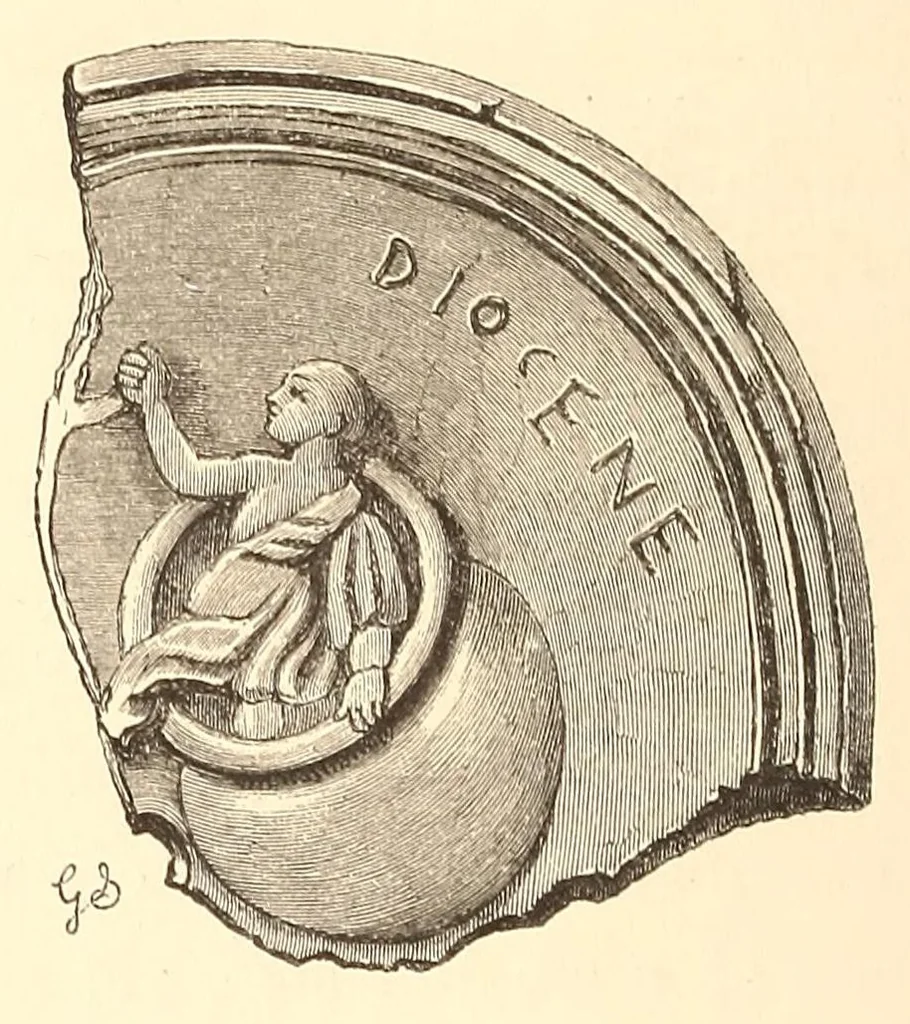 An illustration from History of ancient pottery, 1858, leaf 214