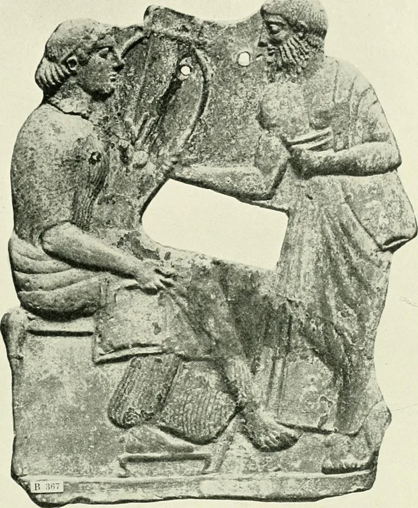 An illustration from History of ancient pottery, Greek, Etruscan, and Roman, 1905, leaf 172