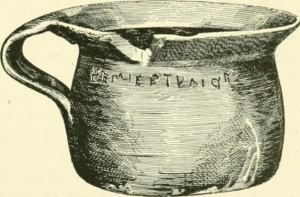 An illustration from History of ancient pottery, Greek, Etruscan, and Roman, 1905, leaf 194