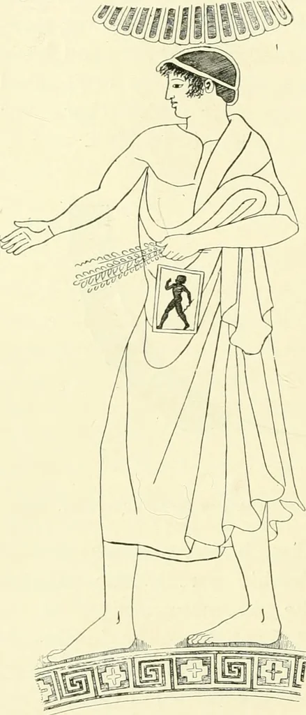 An illustration from History of ancient pottery, Greek, Etruscan, and Roman, 1905, leaf 199