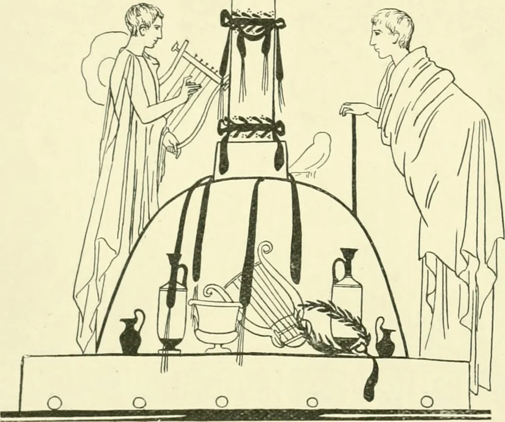 An illustration from History of ancient pottery, Greek, Etruscan, and Roman, 1905, leaf 202