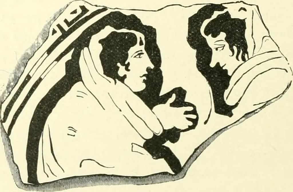An illustration from History of ancient pottery, Greek, Etruscan, and Roman, 1905, leaf 281
