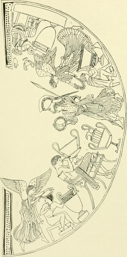 An illustration from History of ancient pottery, Greek, Etruscan, and Roman, 1905, leaf 282