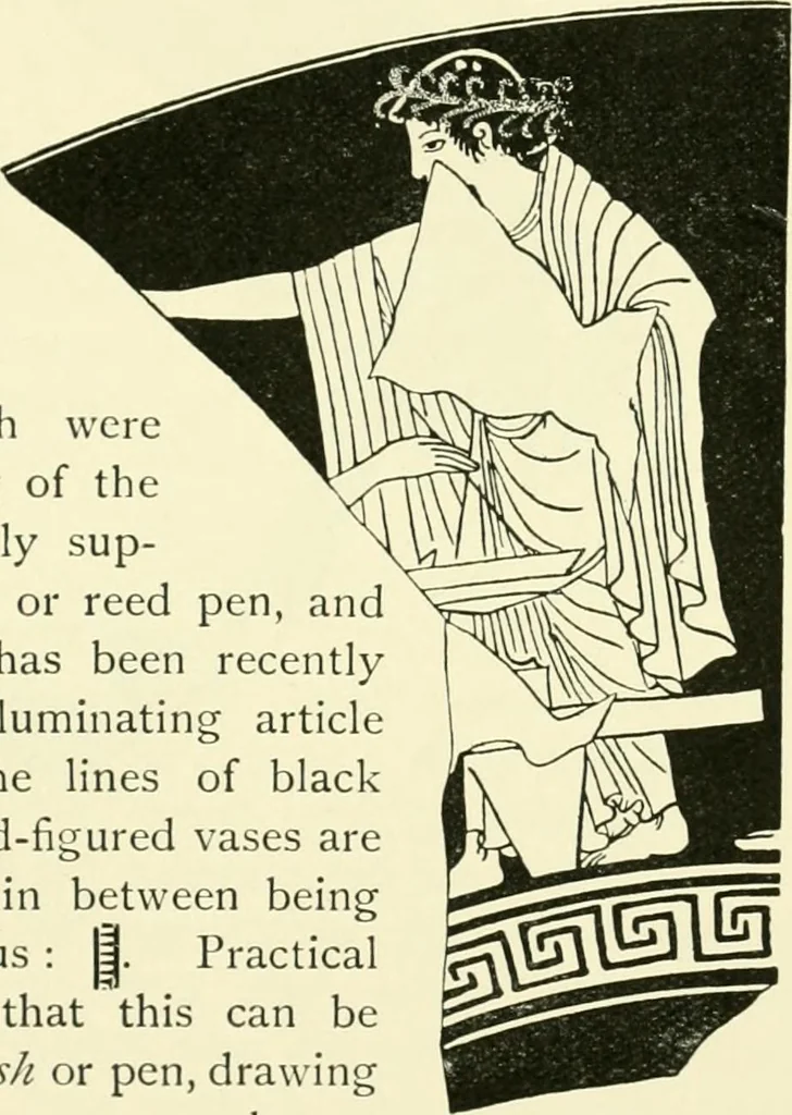 An illustration from History of ancient pottery, Greek, Etruscan, and Roman, 1905, leaf 286