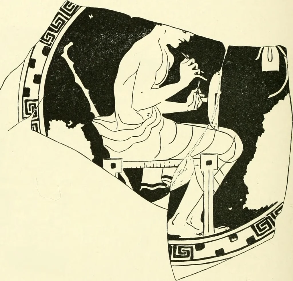 An illustration from History of ancient pottery, Greek, Etruscan, and Roman, 1905, leaf 287