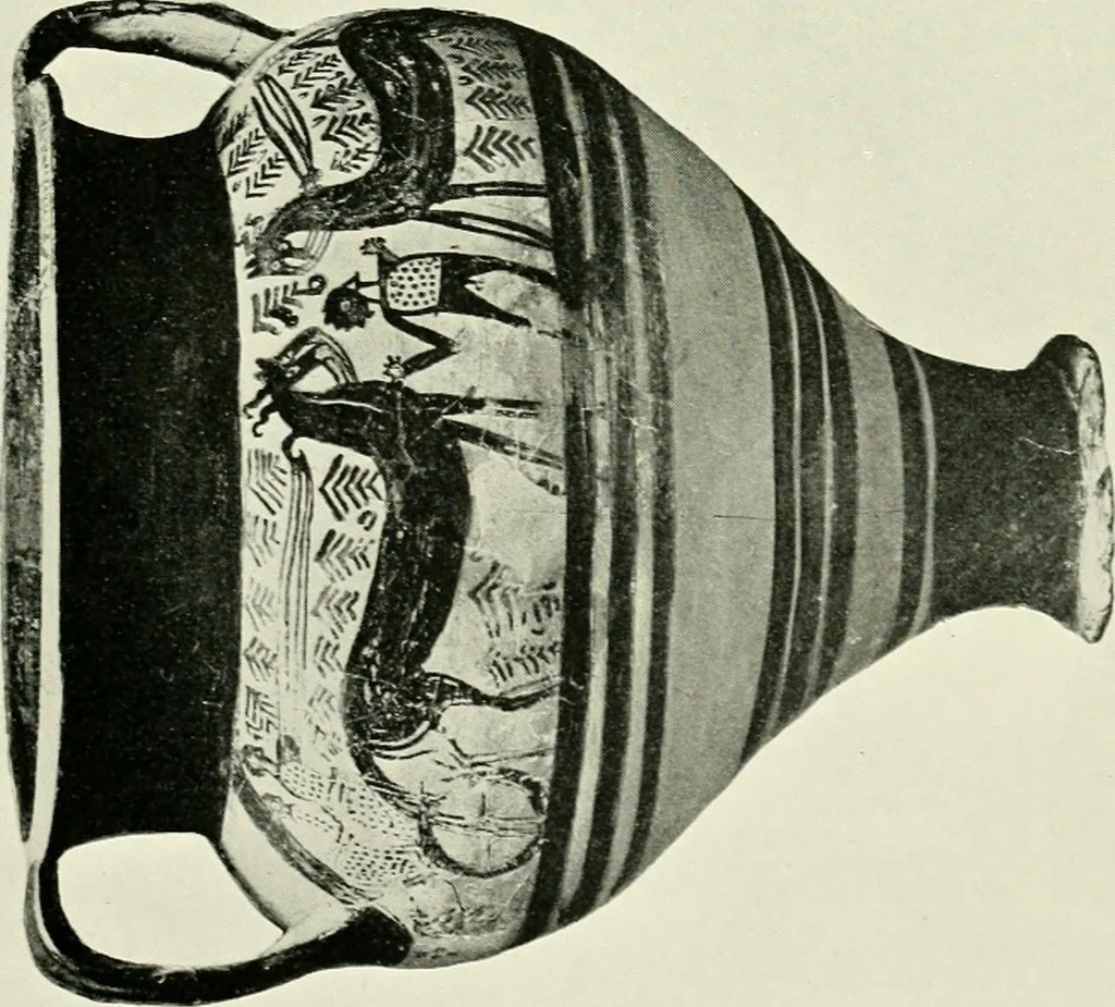 An illustration from History of ancient pottery, Greek, Etruscan, and Roman, 1905, leaf 308