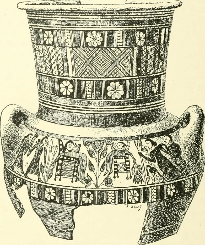 An illustration from History of ancient pottery, Greek, Etruscan, and Roman, 1905, leaf 319