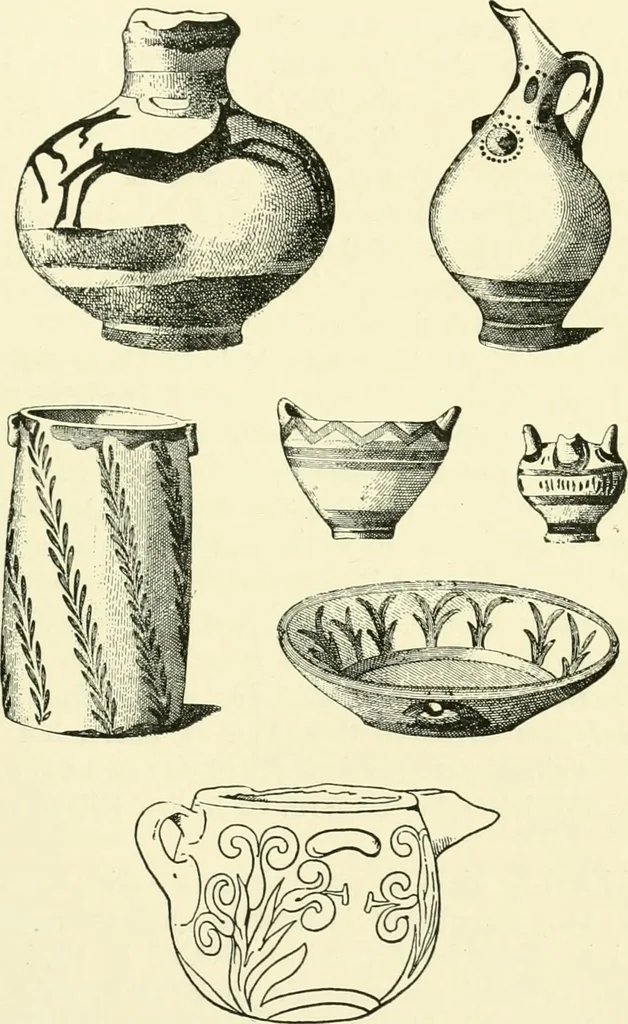 An illustration from History of ancient pottery, Greek, Etruscan, and Roman, 1905, leaf 326