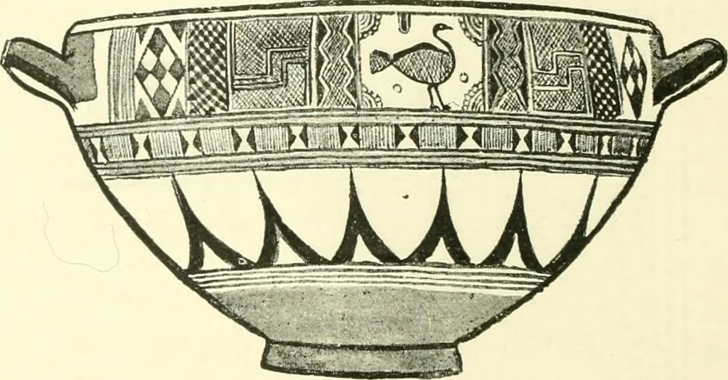 An illustration from History of ancient pottery, Greek, Etruscan, and Roman, 1905, leaf 353