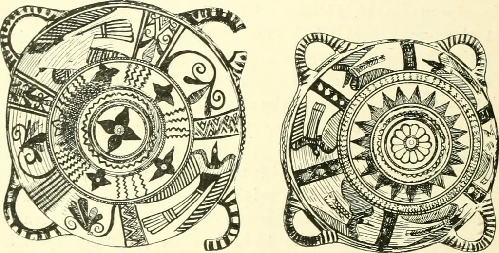 An illustration from History of ancient pottery, Greek, Etruscan, and Roman, 1905, leaf 357