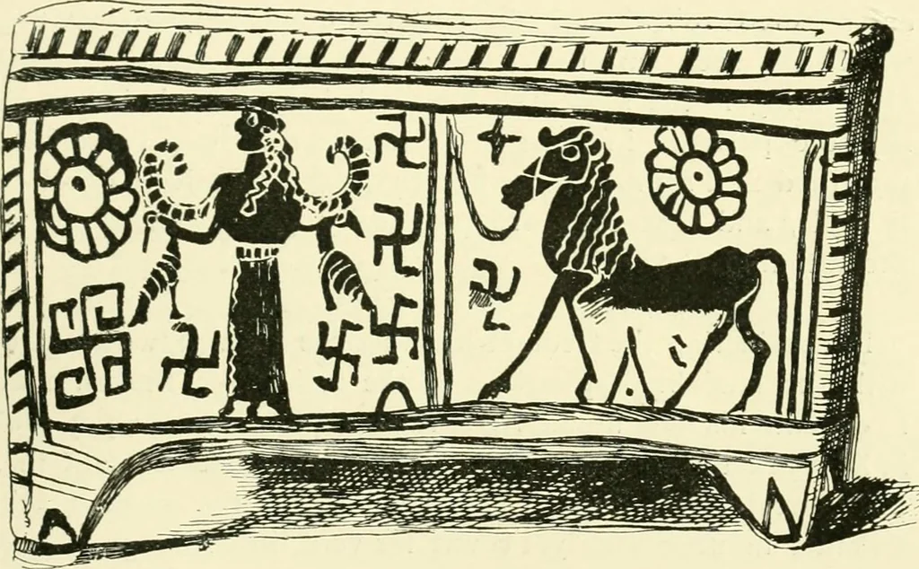 An illustration from History of ancient pottery, Greek, Etruscan, and Roman, 1905, leaf 358