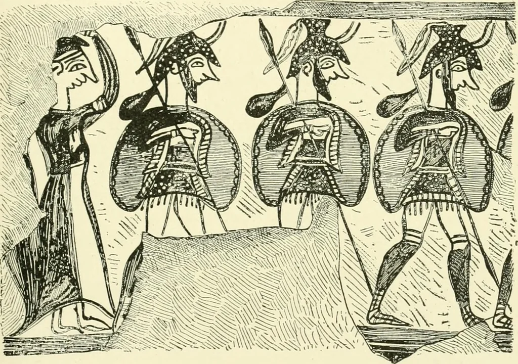 An illustration from History of ancient pottery, Greek, Etruscan, and Roman, 1905, leaf 368