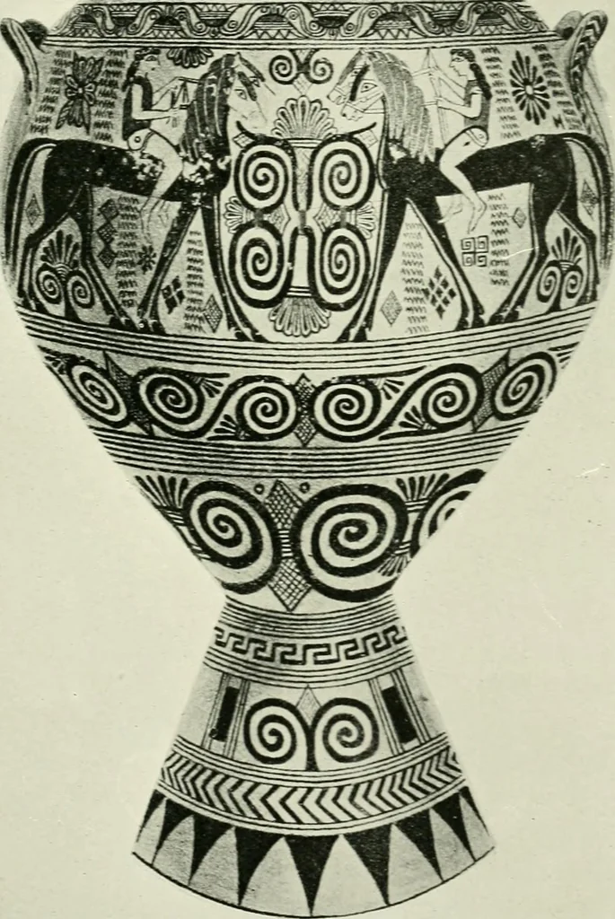 An illustration from History of ancient pottery, Greek, Etruscan, and Roman, 1905, leaf 376