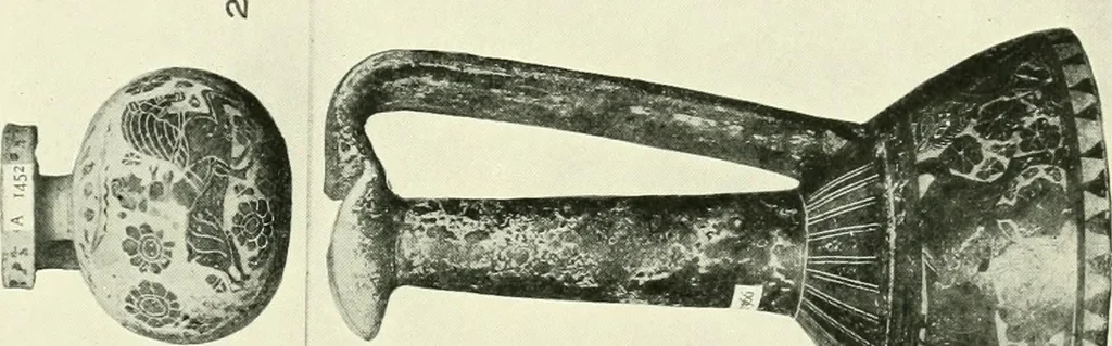 An illustration from History of ancient pottery, Greek, Etruscan, and Roman, 1905, leaf 384