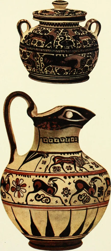 An illustration from History of ancient pottery, Greek, Etruscan, and Roman, 1905, leaf 390