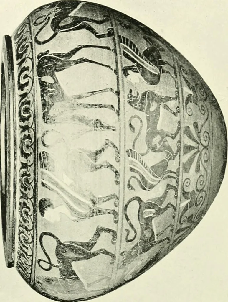 An illustration from History of ancient pottery, Greek, Etruscan, and Roman, 1905, leaf 440