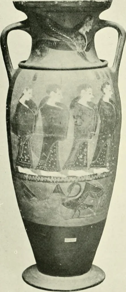 An illustration from History of ancient pottery, Greek, Etruscan, and Roman, 1905, leaf 440