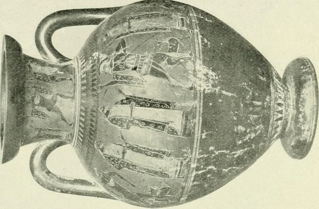 An illustration from History of ancient pottery, Greek, Etruscan, and Roman, 1905, leaf 476