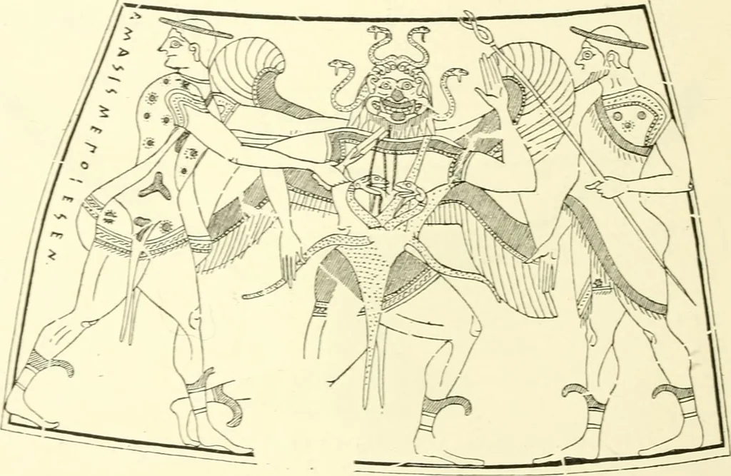 An illustration from History of ancient pottery, Greek, Etruscan, and Roman, 1905, leaf 479