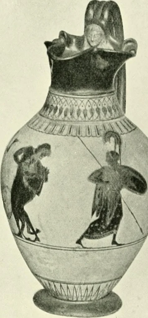An illustration from History of ancient pottery, Greek, Etruscan, and Roman, 1905, leaf 482