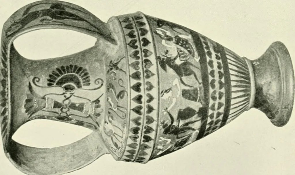 An illustration from History of ancient pottery, Greek, Etruscan, and Roman, 1905, leaf 482