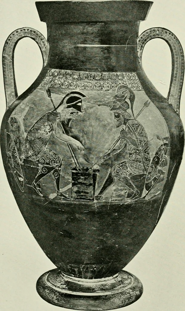 An illustration from History of ancient pottery, Greek, Etruscan, and Roman, 1905, leaf 486