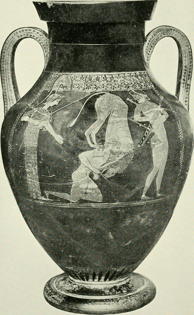 An illustration from History of ancient pottery, Greek, Etruscan, and Roman, 1905, leaf 488
