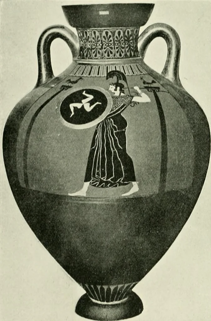 An illustration from History of ancient pottery, Greek, Etruscan, and Roman, 1905, leaf 492