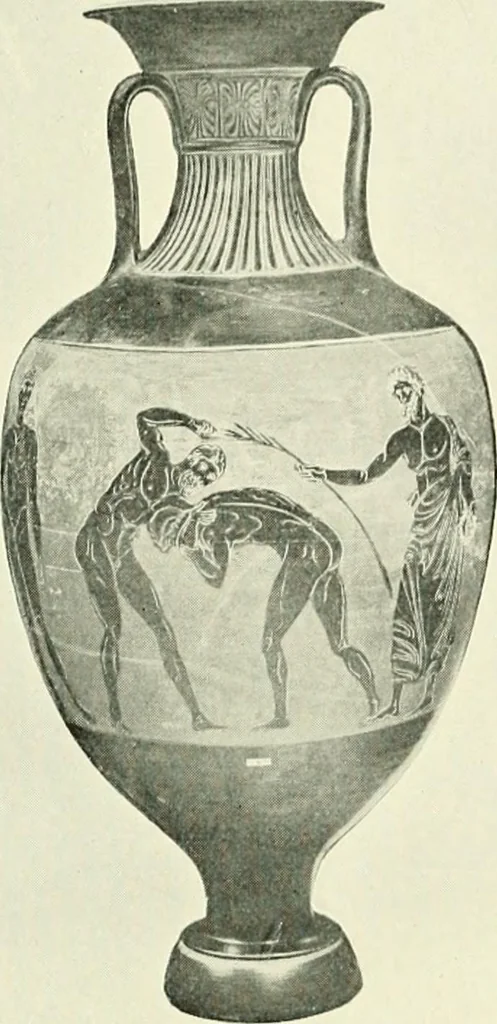 An illustration from History of ancient pottery, Greek, Etruscan, and Roman, 1905, leaf 496