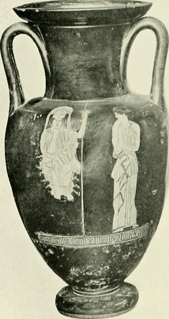 An illustration from History of ancient pottery, Greek, Etruscan, and Roman, 1905, leaf 522