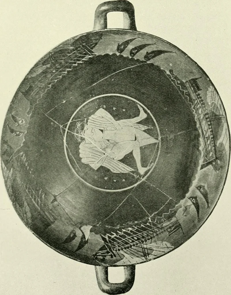 An illustration from History of ancient pottery, Greek, Etruscan, and Roman, 1905, leaf 534