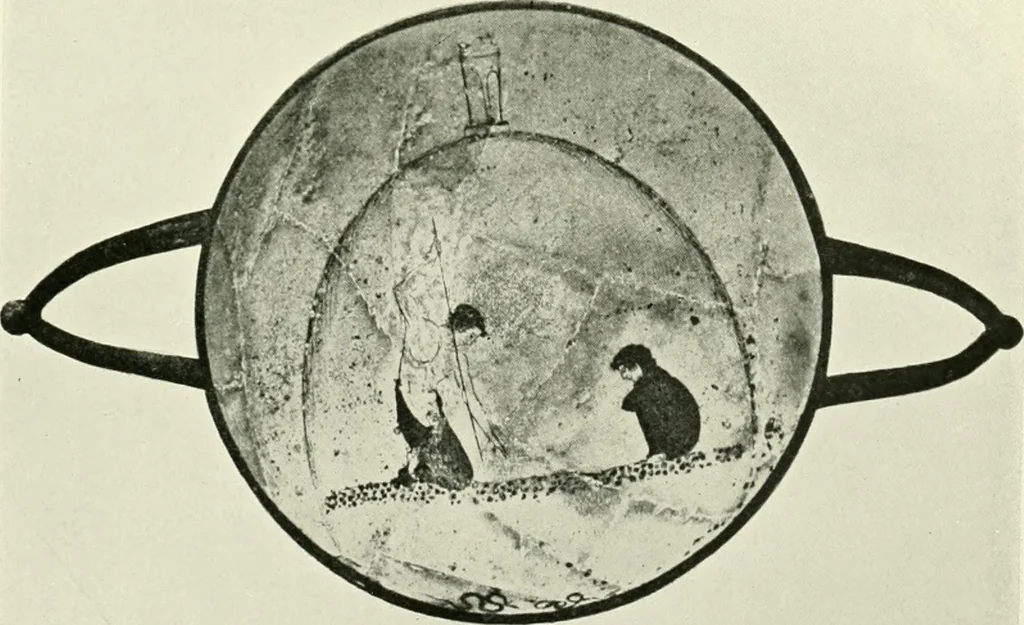 An illustration from History of ancient pottery, Greek, Etruscan, and Roman, 1905, leaf 562