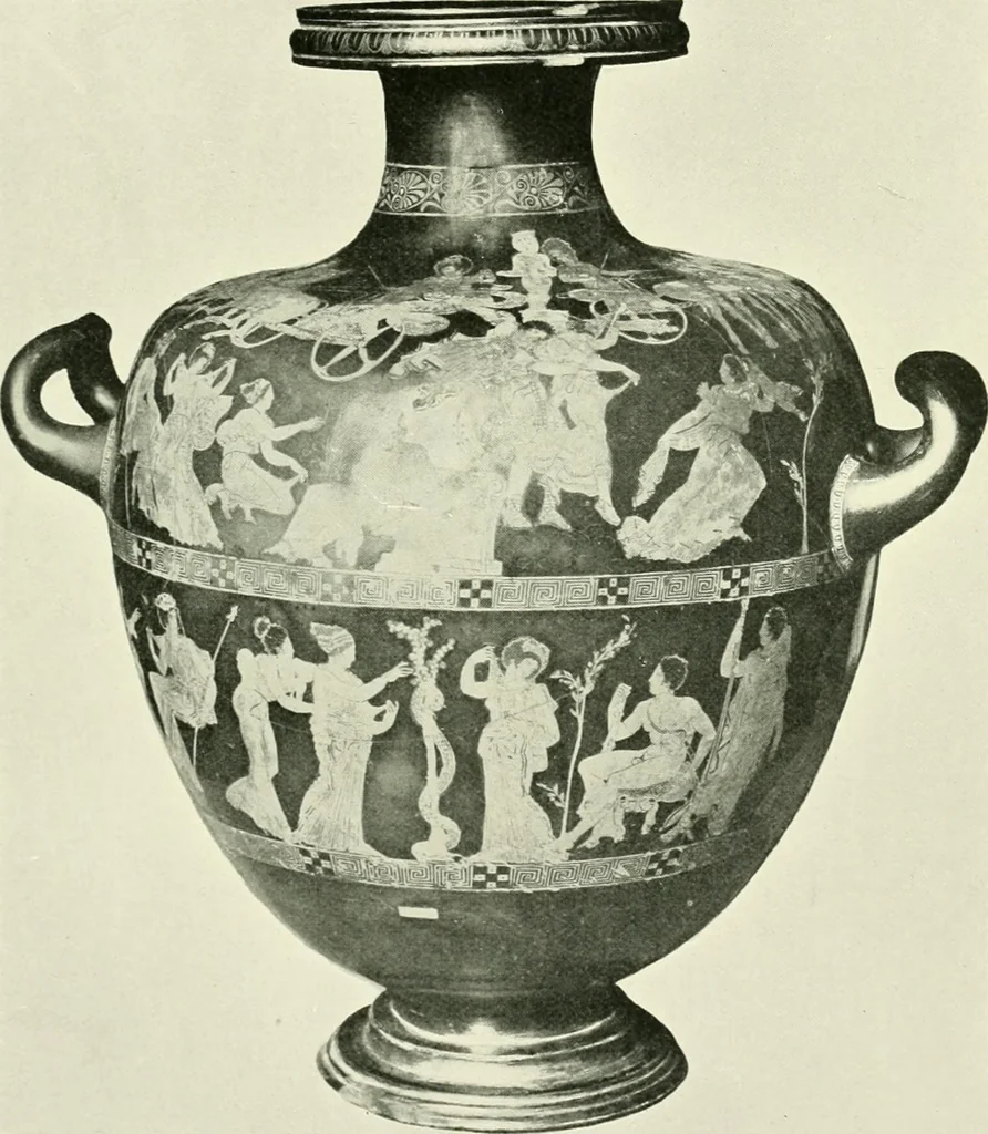 An illustration from History of ancient pottery, Greek, Etruscan, and Roman, 1905, leaf 566