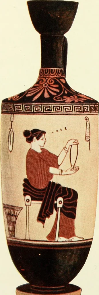 An illustration from History of ancient pottery, Greek, Etruscan, and Roman, 1905, leaf 580