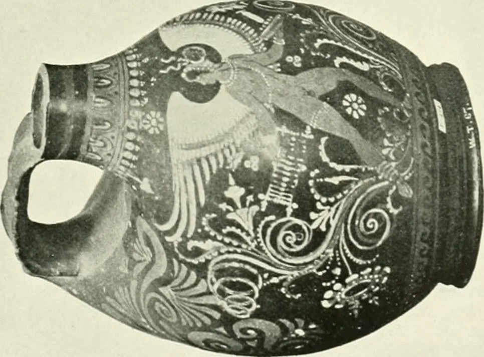 An illustration from History of ancient pottery, Greek, Etruscan, and Roman, 1905, leaf 610
